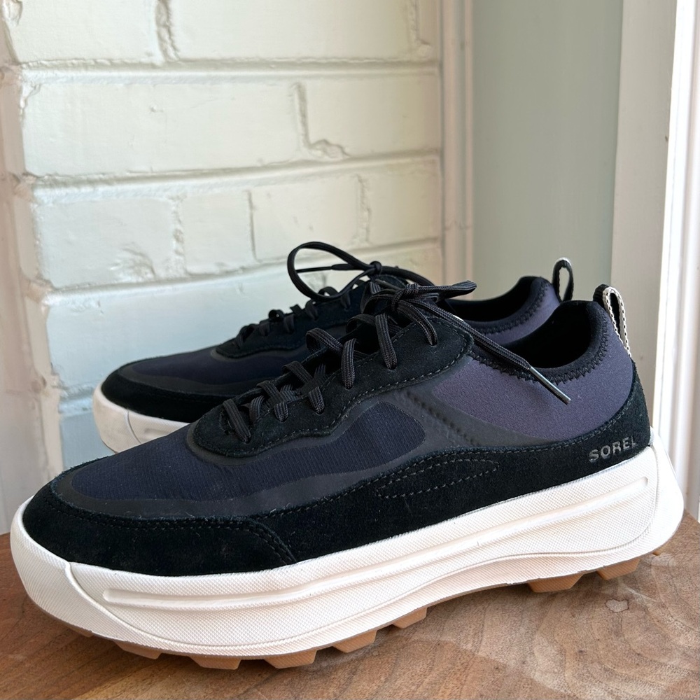 Sorel Women's Ona 503 Everyday Low Shoe Black Jet 10 Platform Sneaker Outdoors